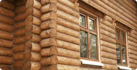 Установка окон ПВХ в деревянных домах в Минске